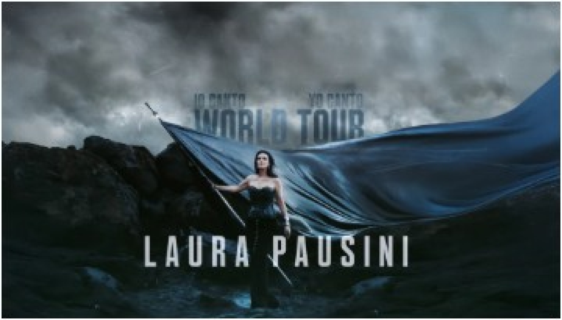 Laura Pausini all’Unipol Arena di Bologna nel 2026.